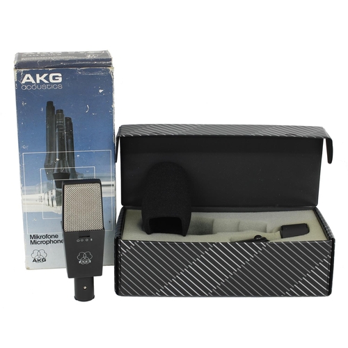 3115 - AKG C414 B-ULS microphone, with original case and box*Please note: Gardiner Houlgate do not guarante... 