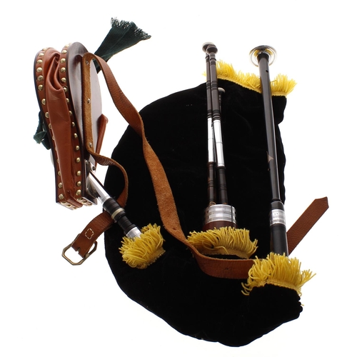 1811 - Set of contemporary Scottish lowland bagpipes