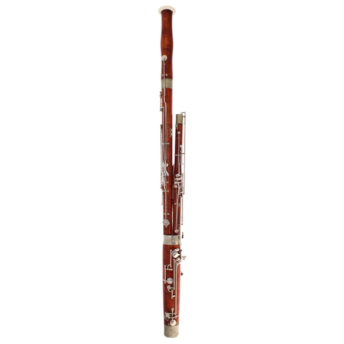 1832 - Pre-war Kohlert bassoon stamped V. Kohler Sons. Graslitz LP (low pitch 440Hz), ser. no. 250503, with... 