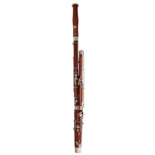 1833 - Czechoslovakian bassoon made by Amati and stamped Artia Foreign, Imported by Boosey & Hawkes, Lo... 