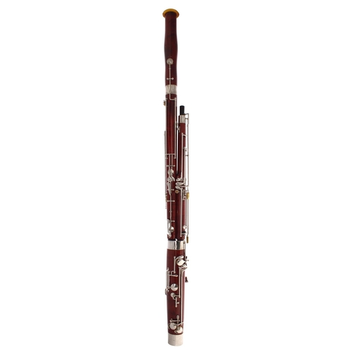 1834 - Czechoslovakian bassoon made by Amati and stamped Lafleur, Imported by Boosey & Hawkes, London, ... 