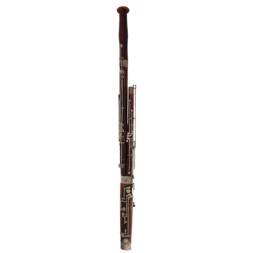 1837 - Pre-war bassoon by and stamped V. Kohlert Sons Maker Graslitz Czecho-Slovakia, stamped LP, ser. no. ... 