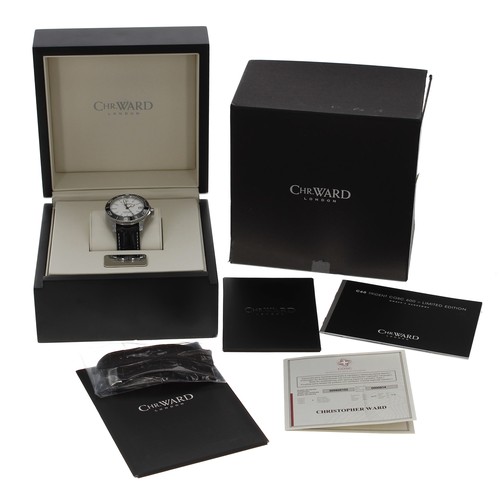 94 - Christopher Ward, London C60 Trident-Pro 5 Day COSC 600 Automatic Chronometer stainless steel gentle... 