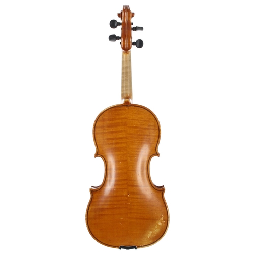 2417 - Good violin labelled Gaibisso Giovanni Battista, fece Alassio Anno 1949, Medaglia d'oro Esp Int. Tor... 