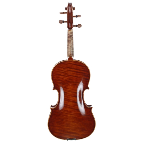 2441 - Fine modern Italian violin by and labelled Stefano Conia, Fatto in Cremona, Anno 2010; also signed S... 