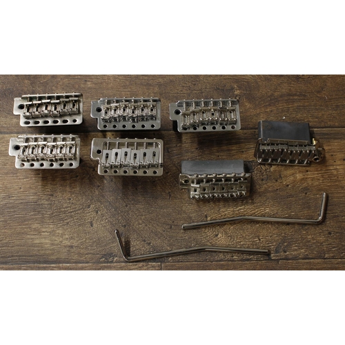 1347 - Selection of eight various Wilkinson and other S Type Tremolo units