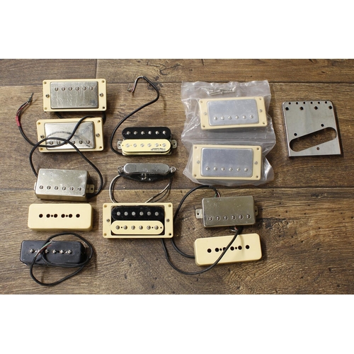 1356 - Selection of guitar pickups to include three pairs of Wilkinson humbucker pickups, two further Wilki... 