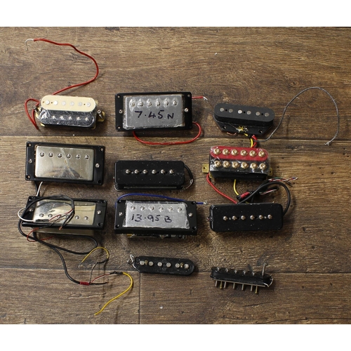 1358 - Selection of various guitar pickups to include two pairs of Wilkinson humbucker guitar pickups, a pa... 