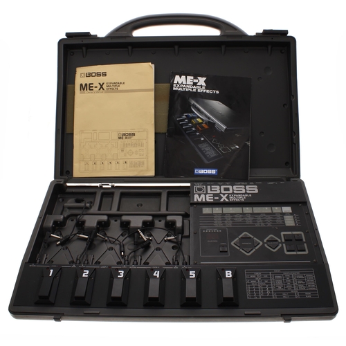 1145 - Boss ME-X expandable multi-effects pedal board, with manual*Please note: Gardiner Houlgate do not gu... 