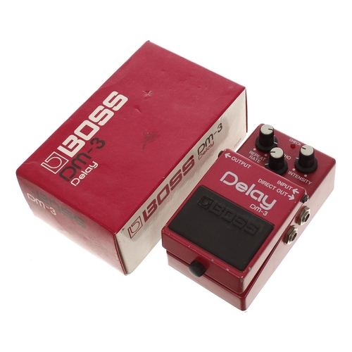 1147 - 1986 Boss DM-3 Delay guitar pedal, made in Japan, green label*Please note: Gardiner Houlgate do not ... 