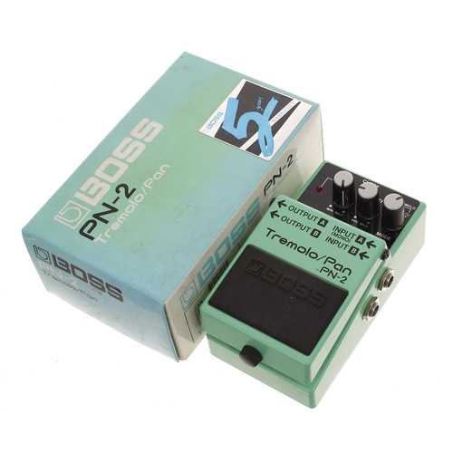 1150 - Boss PN-2 Tremolo/Pan guitar pedal, boxed*Please note: Gardiner Houlgate do not guarantee the full w... 