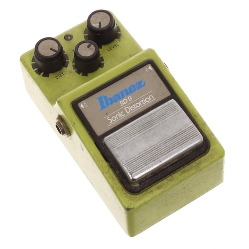 1152 - Ibanez SD-9 Sonic Distortion guitar pedal, made in Japan, circa 1984*Please note: Gardiner Houlgate ... 