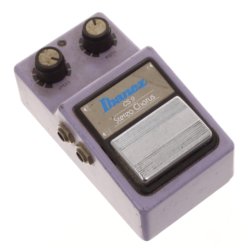 1155 - Ibanez CS9 Stereo Chorus guitar pedal, made in Japan, circa 1984*Please note: Gardiner Houlgate do n... 