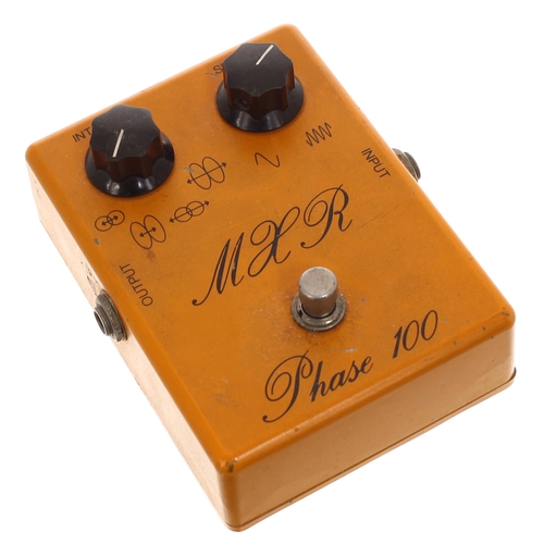 1157 - 1975 MXR Phase 100 guitar pedal*Please note: Gardiner Houlgate do not guarantee the full working ord... 