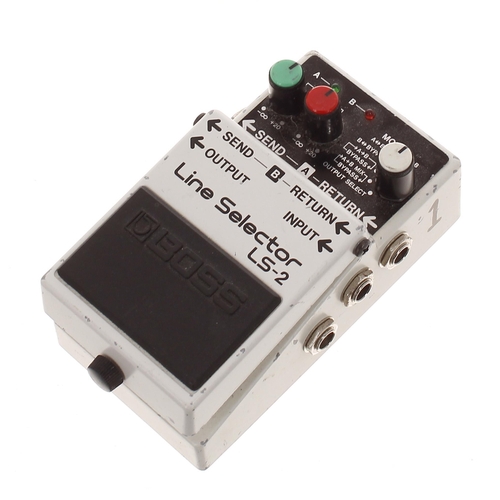 1174 - Boss LS-2 Line Selector guitar pedal*Please note: Gardiner Houlgate do not guarantee the full workin... 