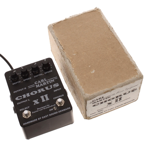 1176 - Carl Martin Chorus x II guitar pedal, boxed*Please note: Gardiner Houlgate do not guarantee the full... 