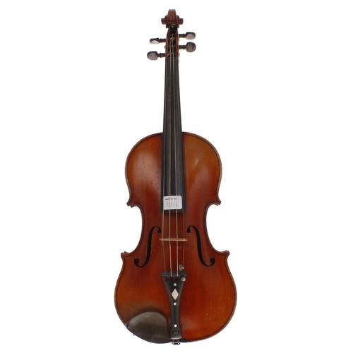 2013 - Early 20th century violin, 14 1/16