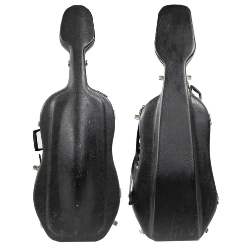 2501 - Two full size violoncello cases (2)