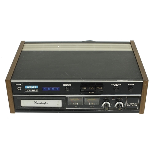 3146 - Akai CR-81D eight track cartridge stereo deck recorder, with original box and manual*Please note: Ga... 