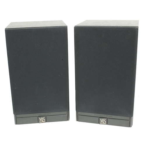 3153 - Pair of Mordaunt-Short MS20I hifi/reference monitor speakers*Please note: Gardiner Houlgate do not g... 