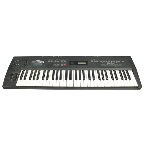 3154 - Yamaha SY35 Dynamic Vector Synthesis keyboard *Please note: Gardiner Houlgate do not guarantee the f... 