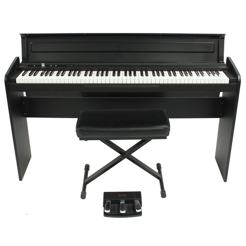 3156 - Korg LP-180 digital piano, with stool and pedals*Please note: Gardiner Houlgate do not guarantee the... 