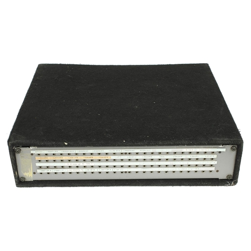 3158 - Ninety-six port patch bay rack unit with felt rack surround*Please note: Gardiner Houlgate do not gu... 