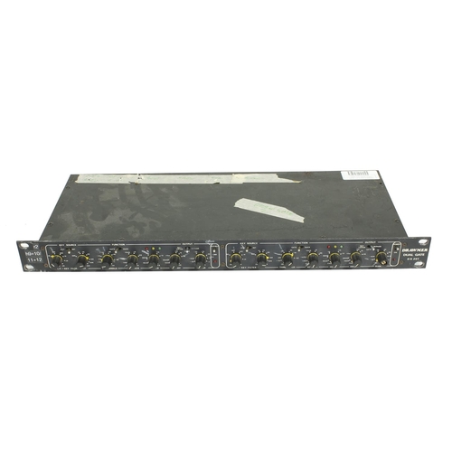 3169 - Drawmer DS201 Dual Gate rack unit*Please note: Gardiner Houlgate do not guarantee the full working o... 