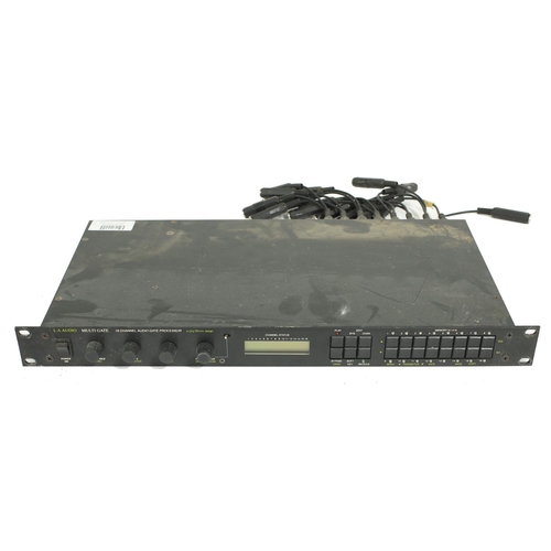 3186 - LA Audio Multi Gate sixteen channel audio gate processor rack unit*Please note: Gardiner Houlgate do... 