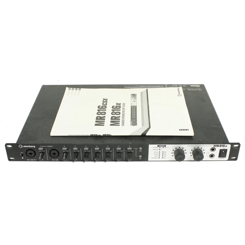 3193 - Steinberg MR816X Interface studio rack unit, with manual*Please note: Gardiner Houlgate do not guara... 