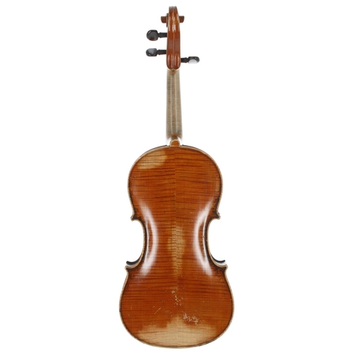 2453 - Dresden violin circa 1890, 14 5/16