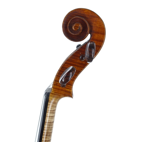 2457 - Good violin attributed to and labelled Gaibissi Giovanni Battista, Fece (Alassio) Anno 1934, Medagli... 