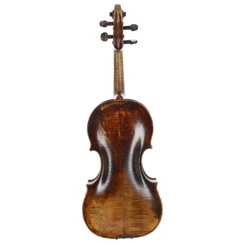 2475 - Interesting German violin of the Kloz School circa 1770, labelled Joseph Kloz Senior..., the two pie... 