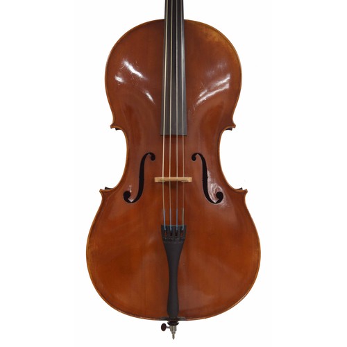 2508 - Good contemporary violoncello by and labelled Henri Delille...Anno Domino 2007, no. 310, 29 3/4