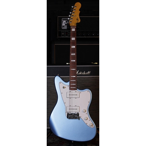 766 - 2018 G&L Tribute Series Doheny electric guitar, made in Indonesia; Body: blue metallic finish; N... 