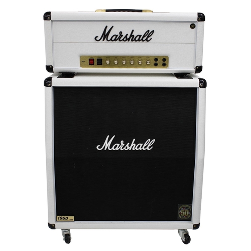 882 - 2012 Marshall 1959RR Randy Rhoades Signature Series Super Lead 100 watt guitar amplifier head with m... 