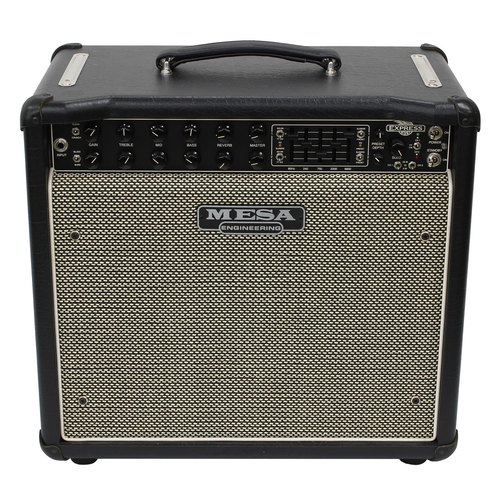 929 - Mesa Boogie Express 5:25 guitar amplifier, made in USA, with original manual, foot switch and dust c... 