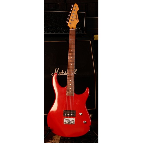635 - Peavey single pickup electric guitar; together with a Yamaha EG212 electric guitar (2)... 