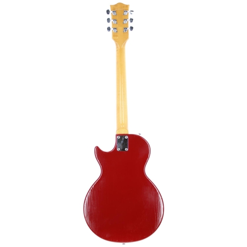 156 - 1983 Gibson Challenger I electric guitar, made in USA; Body: red finish, heavy checking and lacquer ... 