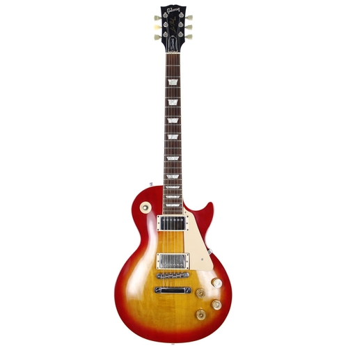 170 - 1995 Gibson Les Paul Standard electric guitar, made in USA; Body: cherry sunburst finish upon mahoga... 