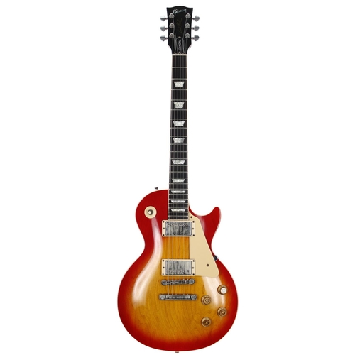 171 - 1999 Gibson Les Paul Standard electric guitar, made in USA; Body: cherry sunburst finish upon cherry... 