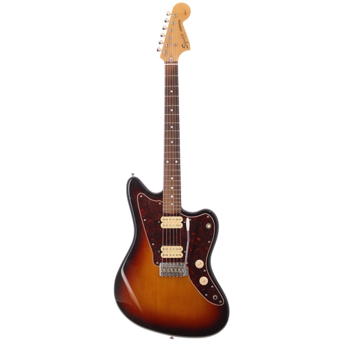 63 - Squier by Fender Vista Series Jagmaster electric guitar, crafted in Japan (1997-1998); Body: three-t... 