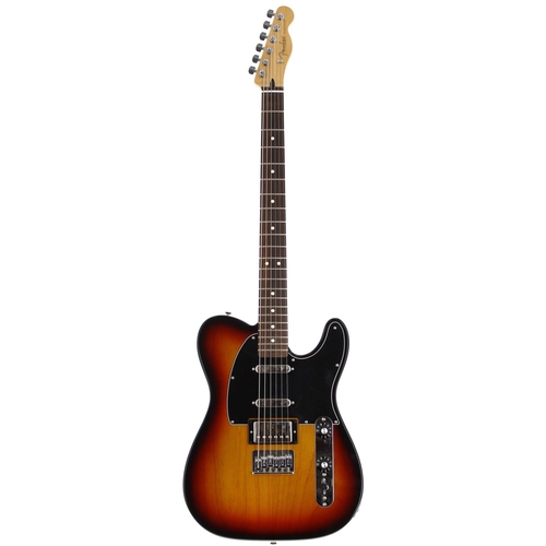 70 - 2012 Fender Blacktop Telecaster Baritone electric guitar, made in Mexico; Body: three-tone sunburst ... 