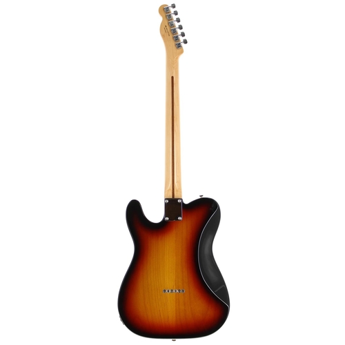 70 - 2012 Fender Blacktop Telecaster Baritone electric guitar, made in Mexico; Body: three-tone sunburst ... 