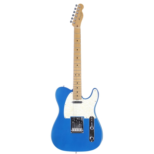 72 - 1995 Fender American Standard Telecaster electric guitar, converted to Deluxe spec; Body: blue finis... 