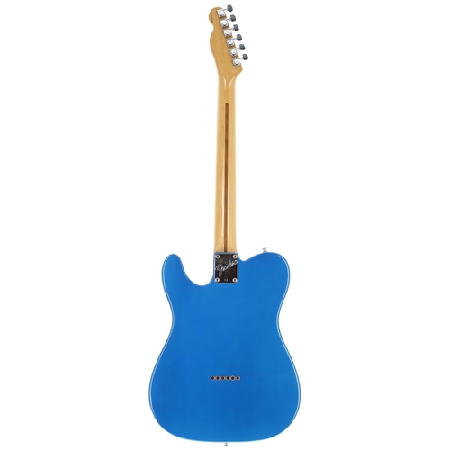 72 - 1995 Fender American Standard Telecaster electric guitar, converted to Deluxe spec; Body: blue finis... 