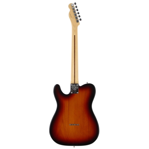 83 - 2000 Fender American Telecaster electric guitar, made in USA; Body: three-tone sunburst; Neck: maple... 