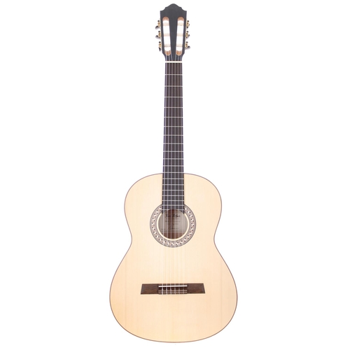 3524 - Karl Hofner HGL10 Green Line classical guitar; Back and sides: natural maple; Top: natural spruce; N... 