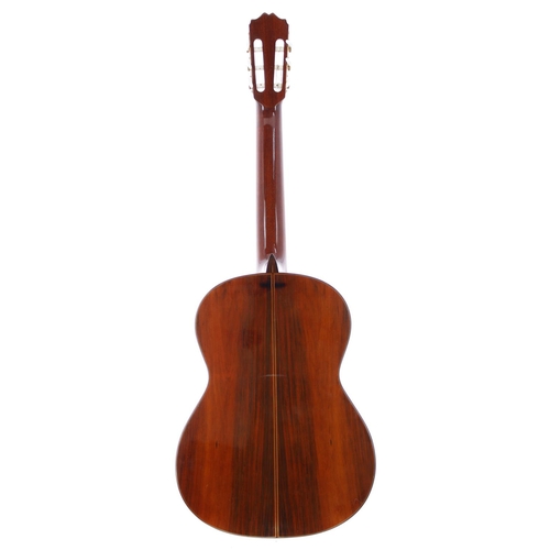 3532 - Asturias AST-80 classical guitar, made in Japan; Back and sides: rosewood, a few light marks but gen... 