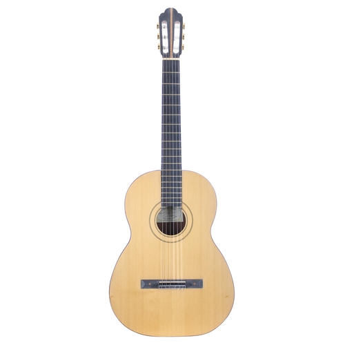 3542 - 2019 Lindsay Mckay classical guitar; Back and sides: rosewood; Top: spruce; Neck: cedar; Fretboard: ... 